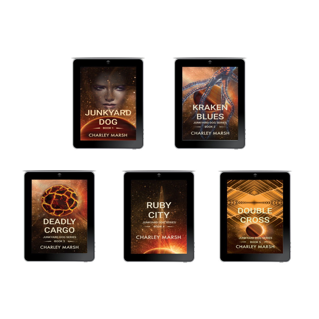 JUNKYARD DOG SERIES BUNDLE BOOKS 1-5 SCI-FI ADVENTURE (EBOOKS